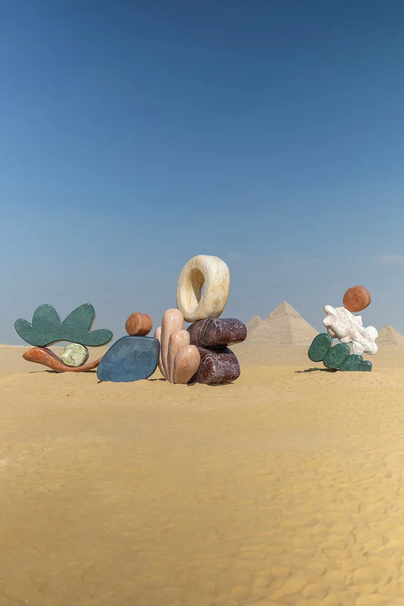 Alex Proba’s first major installation in Egypt and her largest sculptural work to date