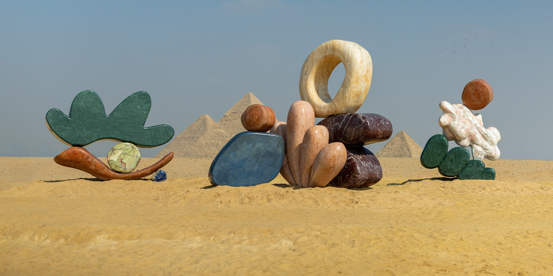 Alex Proba's ‘Echoes of the Infinite’ Courtesy Art D’Egypte